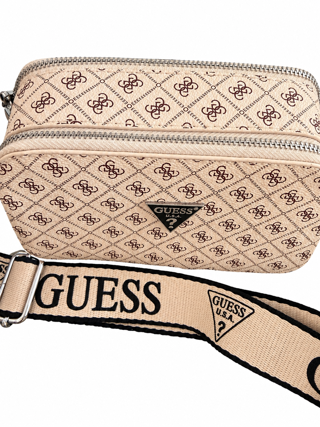 ΤΣΑΝΤΑΚΙ GUESS ΛΕΥΚΟ - ΕΚΡΟΥ - Image 3
