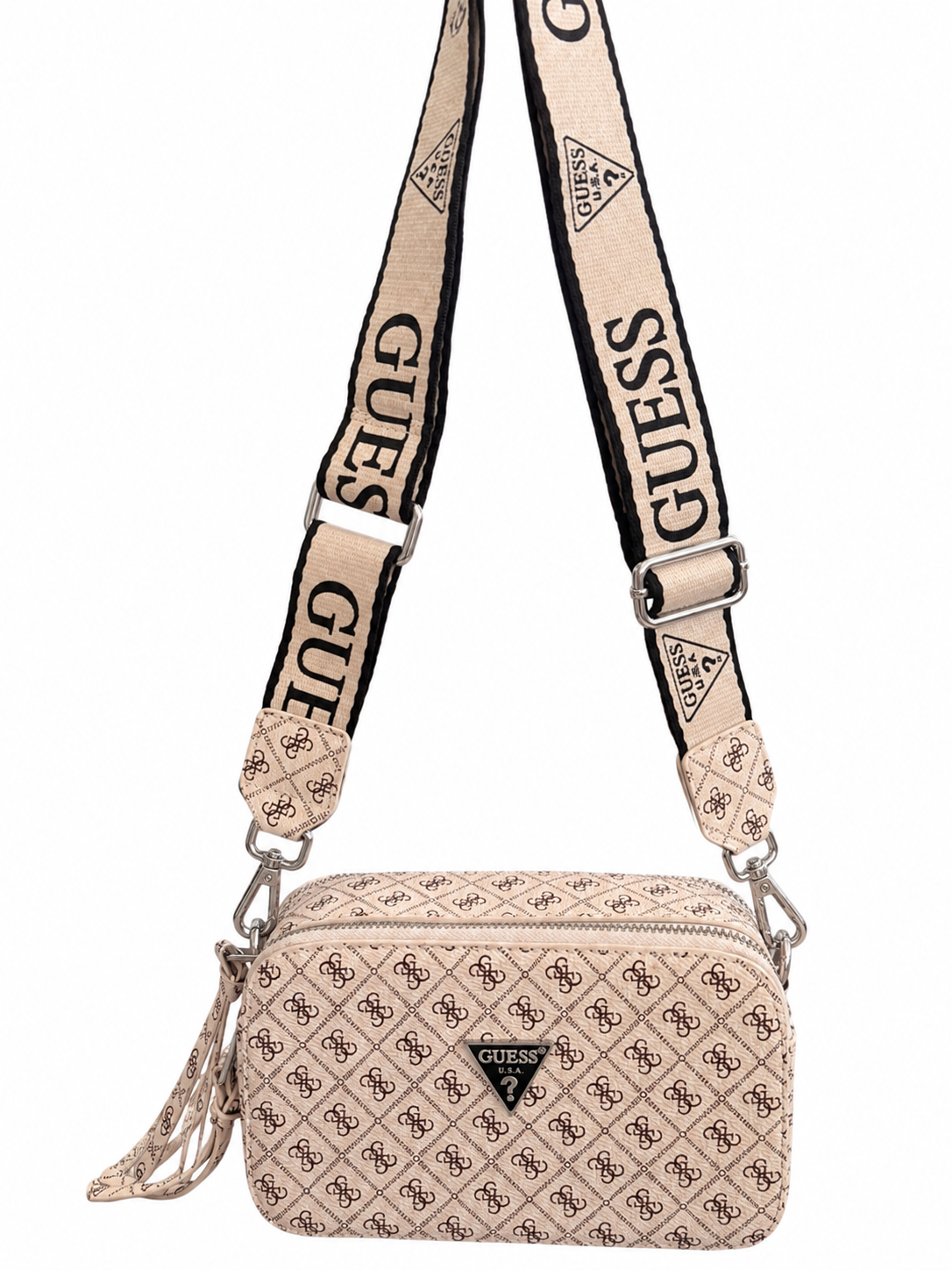 ΤΣΑΝΤΑΚΙ GUESS ΛΕΥΚΟ - ΕΚΡΟΥ - Image 2