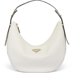 PRADA Τσάντα Άσπρη Όμου & Χειρός