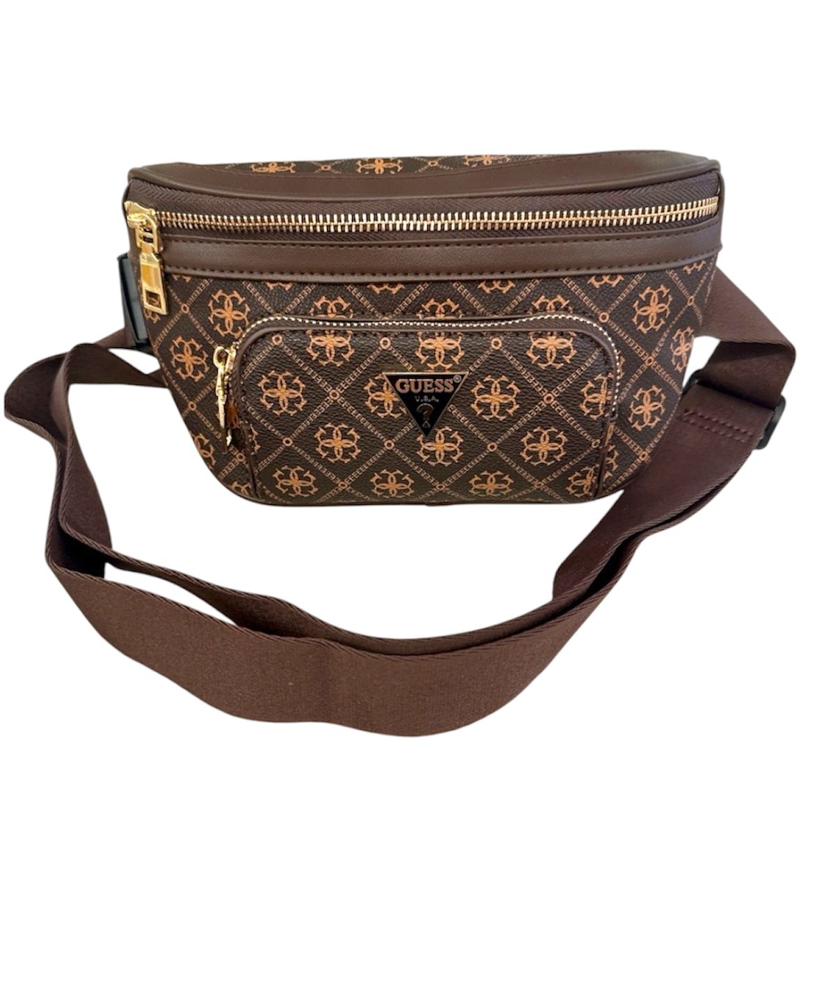 GUESS Milano Unisex Τσαντάκι Μέσης – Καφέ