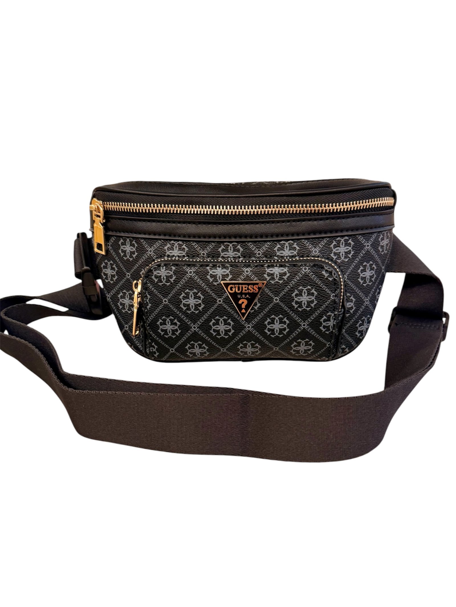 GUESS Milano Unisex Τσαντάκι Μέσης – Μαύρο
