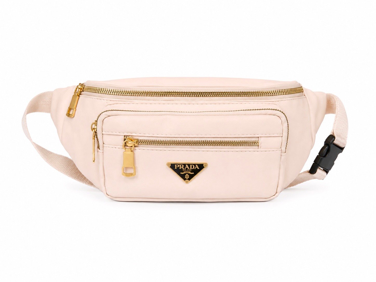 Τσαντάκι Μέσης Prada belt bag Μπέζ