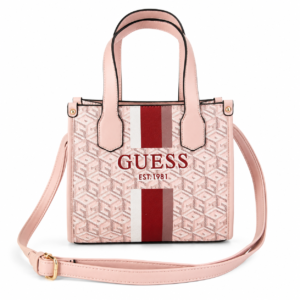 Τσάντα Guess Silvana Ρόζ