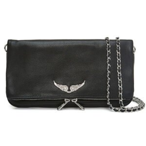 Τσάντα Zadig & Voltaire Rock Clutch – Μαύρη
