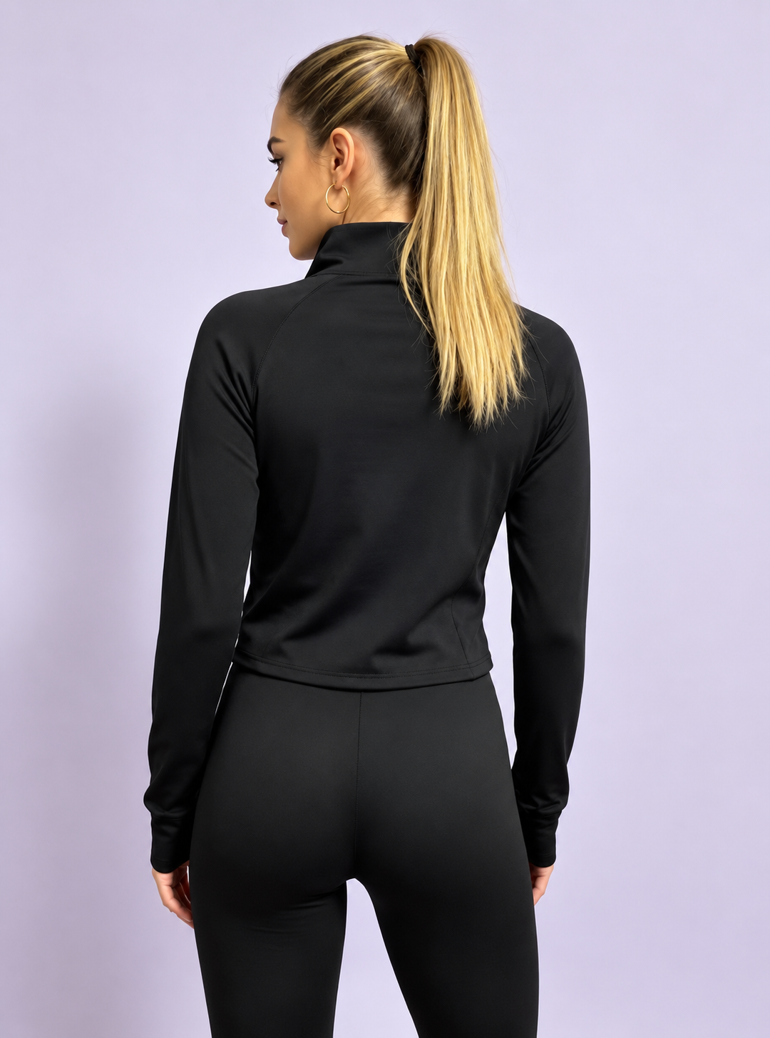 Γυναικείο Αθλητικό Σετ Nike Dri-FIT Μαύρο - Image 2