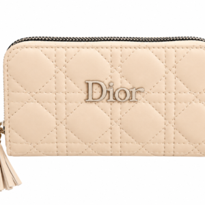 Πορτοφόλι Lady Dior Μπέζ
