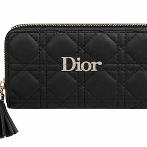 Πορτοφόλι Lady Dior Μαύρο