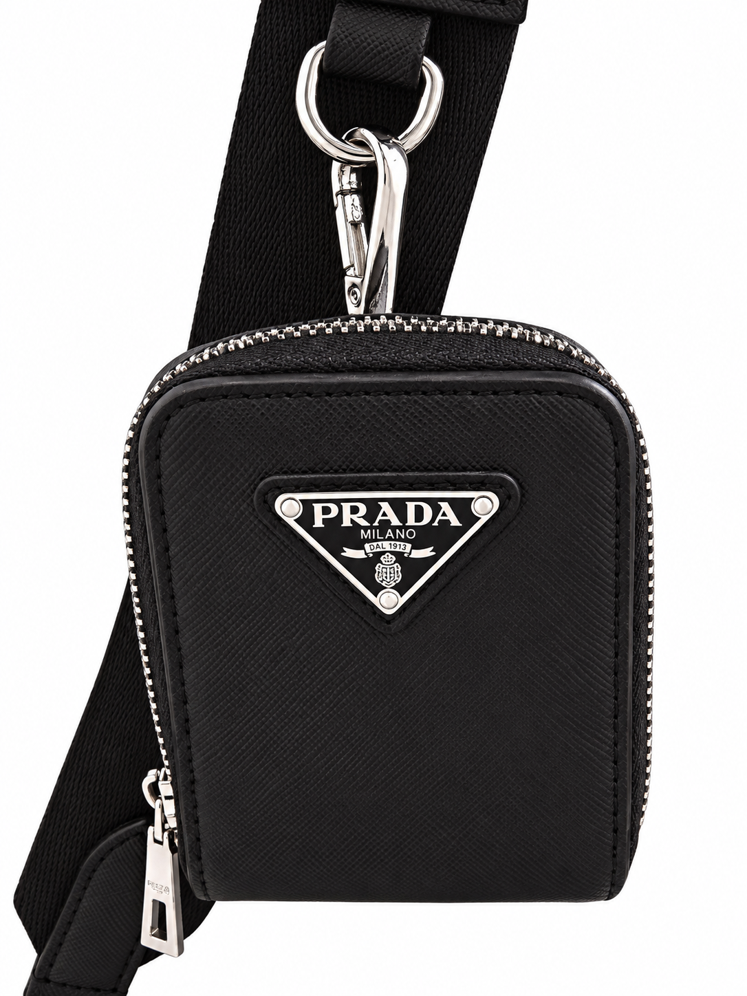 Τσαντάκι Prada Re-Nylon Crossbody Μαύρο - Image 3