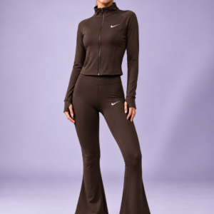 Γυναικείο Αθλητικό Σετ Nike Dri-FIT Καφέ