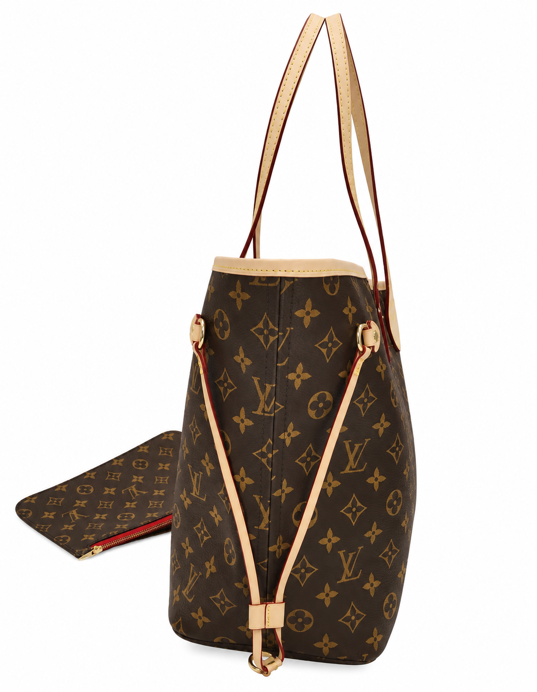 Louis Vuitton Neverfull Tote Bag - Image 2