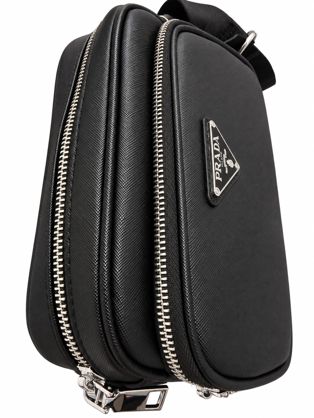 Τσαντάκι Prada Re-Nylon Crossbody Μαύρο - Image 2