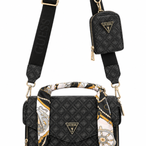 Τσάντακι Guess Latona Mini Μαύρο